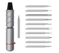 ROYJJ Precisions - Juego de destornilladores eléctricos profesionales, 11 piezas, mango de aislamiento, broca magnética