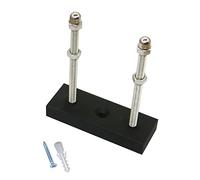 ROYJJ Soporte de pared para monopatín, ganchos horizontales con tornillos para montaje en cubierta, soporte horizontal vertical