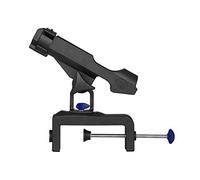 ROYJJ Soporte plegable ajustable de 360 grados para cañas de pescar para barcos con gran apertura de abrazadera, soporte para caña de pescar, arena terrestre