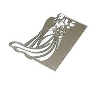 ROYJJ Troqueles de corte de metal para novia y novio