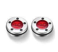 ROYMADE 5 g/10 g/15 g/20 g/25 g/30 g/35 g/40 g, 1 par (2 unidades) de pesas de palo de golf para putters Scotty Cameron accesorios de golf (color rojo, 2 unidades de 40 g)