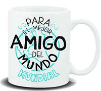 ROYMAR Mug con Mensaje para el Mejor Amigo Tazas de Desayuno, No Aplica