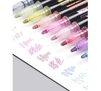 ROYMART SET 21 ROTULADORES OUTLINER BICOLOR NEON PASTEL