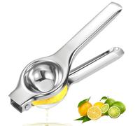 Royomal Exprimidor manual de limón, 7 cm Exprimidor Limon de Acero Inoxidable, manual cocina, para Cocina, Cócteles, Bares, Lavavajillas