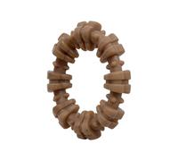 Royyalpa Juguete masticable para perros grandes, resistente, anillo para masticar perros, fuerte para masticar en interiores, de nailon, para limpieza de dientes, masaje de encías, para masticar