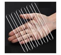 Rozaduras 4/6 Uds Borde De Puerta Coche Adhesivo Protector Transparente Antiarañazos Tira Decorativa para El Cuerpo Parachoques Protector de carrocería(6PCS)