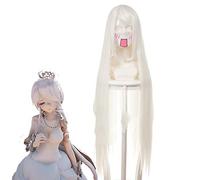 Rozen Maiden Mercury Lamp Mercury Lamp Sui Gin Tou Cosplay Peluca recta larga resistente al calor pelo Anime Disfraz Pelucas Perucas KUZZ038Q