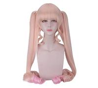 Rozen Maiden Taisho Shin ku Reiner Rubin Mujer Larga Cola de caballo Peluca Cosplay Disfraz de pelo sintético resistente al calor Pelucas de Cosplay
