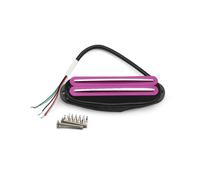 ROZILO Alnico 2 Dual Hot Rail Humbucker Humbucker de tamaño de bobina única para guitarra Fender Strat Squier Strat