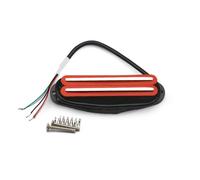 ROZILO Alnico 2 Dual Hot Rail Humbucker - Pastilla humbucker de tamaño de bobina única, compatible con Fender Strat Squier Strat Guitarra