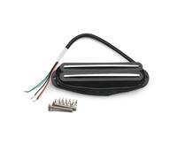 ROZILO Alnico 2 Dual Hot Rail Humbucker - Pastilla Humbucker de tamaño de bobina única para guitarra Fender Strat Squier Strat
