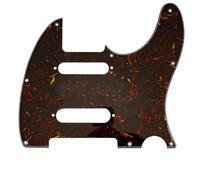 ROZILO Dark Tortoise - Golpeador de 8 agujeros para guitarra eléctrica Fender Deluxe Nashville Telecaster de Estados Unidos/México