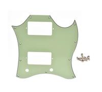 ROZILO Golpeador de cara completa American Standard SG con tornillos para guitarra SG Epiphone SG, color verde menta