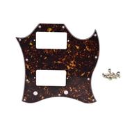 ROZILO Golpeador de cara completa American Standard SG con tornillos para guitarra SG Epiphone SG Dark Tortoise
