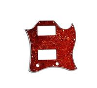 ROZILO Golpeador de cara completa American Standard SG Vintage Tortoise | Placa para rascar con tornillos para guitarra SG Epiphone SG