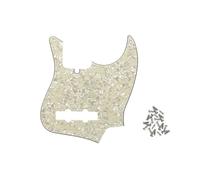 ROZILO Golpeador para bajo Jazz de 10 agujeros para guitarra Fender Jazz Bass de 4 cuerdas, estilo moderno