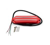 ROZILO Red Hot Rails - Pastilla de salida para guitarra eléctrica Fender Stratocaster Squier de tamaño de bobina única