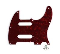 ROZILO Red Pearl - Golpeador para guitarra eléctrica Fender Deluxe Nashville Telecaster de Estados Unidos y México, con 8 agujeros