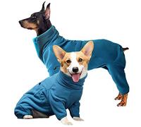 ROZKITCH Abrigo de Invierno para Perro, Pijama de Forro Polar Suave, Resistente al Viento, Chaqueta cálida para Clima frío, Chaleco Acogedor, Enterizo para Perros pequeños, medianos y Grandes,