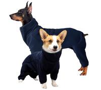 ROZKITCH Abrigo de Invierno para Perro, Pijama de Forro Polar Suave, Resistente al Viento, Chaqueta cálida para Clima frío, Chaleco Acogedor, Ropa para Perros pequeños, medianos y Grandes, para