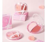 ROZO - Two-Tone Multi-Use Cream Blush - 3 Types H103# Rose Pink - 2.7g