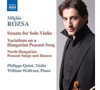 Rozsa Miklos - Miklos rozsa musique pour violon et piano