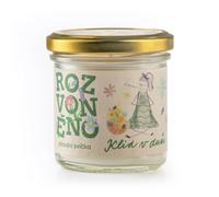 Rozvoněno Vela perfumada - Tranquilidad (130 ml) - con lavanda y pachulí