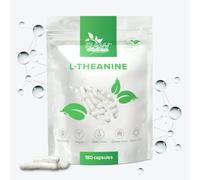 RP L-Théanine 200 mg 180 Capsules végétaliennes | L-théanine pour la santé cognitive Nootropics food supplement | 4 month supply | Manufactured in ISO licensed facilities | Sans OGM