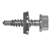 RP-r-3H, REFABO Plus - Tornillo de perforación (4,8 x 22, arandela de sellado de 14 mm, bimetal A2)