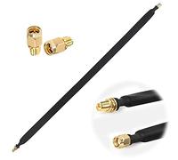 RP-SMA Cable Coaxial para Ventana Cable Plano N Hembra a RP-SMA Macho 40CM para Antena WLAN Antena de Minero de Helio (RP-SMA Cable Coaxial para Ventana)