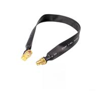 RP-SMA - Cable de extensión coaxial plano macho a hembra de 27 cm para antena LoRaWAN Helium Miner IoT de 50 ohmios de baja pérdida