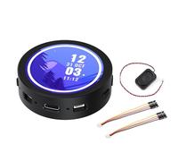 RP2350 - Placa de desarrollo LCD redonda de 1.85 pulgadas, 360 × 360, color 65K, diseño de doble núcleo y arquitectura doble, para HMI, LVGL GUI y proyectos integrados (versión estándar)