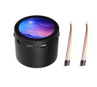 RP2350 - Placa de desarrollo LCD redonda de 1.85 pulgadas, 360 × 360, color 65K, diseño de doble núcleo y doble arquitectura, chip de códec de audio integrado (con caja de altavoz sin bate)