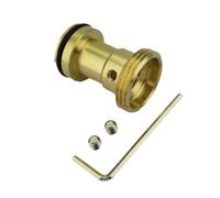 RP33794 - Adaptador de boquilla para grifo de bañera, kit de repuesto giratorio de cobre dorado para un flujo suave de 1.25 x 1.79 pulgadas