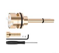 RP51919 - Cartucho desviador de ducha para duchas de múltiples válvulas, repuesto de válvula de latón de 3 ajustes, resistente a fugas y a las grietas