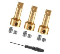 RP75137 - Juego completo de extensión de control de baño que contiene varillas de aluminio, accesorios de montaje y herramientas para una instalación rápida, adaptador de extensión de boquilla de