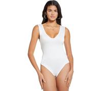 RPAEOY Body Mujer Elegante de Algodón Blanco Ropa Interior Sexy para Mujer Lencería Erótica para Mujeres Mono de Vestir Mujer para Ocasiones Especiales