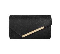 RPAEOY Bolso Fiesta Mujer Brillante Purpurina Lentejuelas Noche Clutch Gran Capacidad Cadena Desmontable Novia Boda Event Citas Cóctel Cumpleaños Banquete Mamá Regalo (Negro)