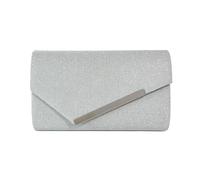 RPAEOY Bolso Fiesta Mujer Brillante Purpurina Lentejuelas Noche Clutch Gran Capacidad Cadena Desmontable Novia Boda Event Citas Cóctel Cumpleaños Banquete Mamá Regalo (Plateado)