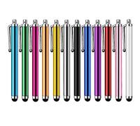 Rpanle 12 Piezas Lápiz Capacitivo, Lapiz para Tablet, Bolígrafos Capacitivos Universales para Samsung/Lenovo/Android/Tablet (Multicolor)