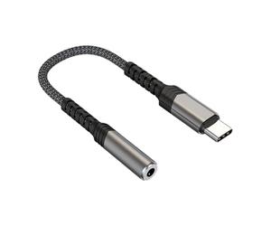 Rpanle Adaptador USB C a Jack 3.5 mm, Adaptador Auriculares Tipo c, Compatible con Galaxy S22 S21 S20 Ultra S20+