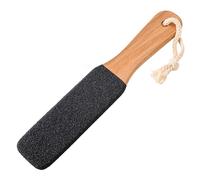 Rpanle Lima de Callos, Lima de Pie de Madera Eliminador de Callos Profesional Raspador de Callos de Doble Caras Herramienta de Quitar Pieles Muertas