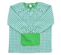 rparty-Bata Escolar Infantil Babi Escolar Niño o Niña para Guarderia y Colegio Cuadrado con Un Bolsillo Elástica en Puño y Cuello Color Rosa,Talla 4 (5-6 años)