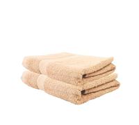 rparty-Juego de Toallas Premium de 2 Piezas, 2 Toallas de baño 70x130 cm - Algodón 100% - 500 gsm - Calidad del Hotel, súper Suave y Altamente Absorbente Color Camel