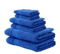 rparty-Juego de Toallas Premium de 6 Piezas, 2 Toallas de baño, 2 Toallas de Lavado y 2 toallitas Tocador - Algodón 100% - 500 gsm - Calidad del Hotel,Suave y Altamente Absorbente Color Marino