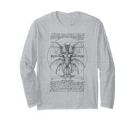 RPG Fantasía Dragón Miniatura Hombre Vitruvio Leonardo Da Vinci Manga Larga