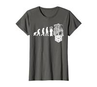 RPG Game Evolución Skull Juego de Mesa JdR Juego de rol Camiseta, Mujer, Asfalto, 3XL