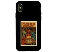RPG Gamer Casas y Humanos Dados Nerdy Geek Hombres Mujeres Niños Carcasa para iPhone X/XS