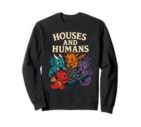 RPG Gamer Casas y Humanos Divertido Nerd Hombres Mujeres Niños Sudadera