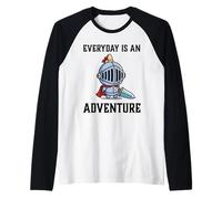 RPG Gamer Everyday es un Juego para Jugadores de Adventure Knight Camiseta Manga Raglan